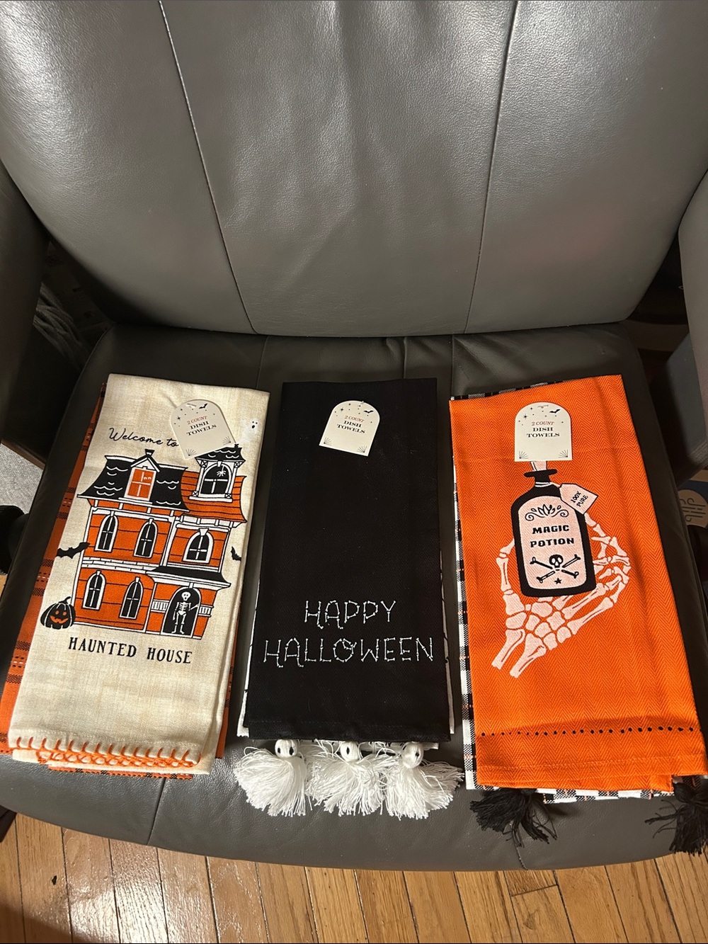 Halloween Kitchen Towel Set of 2 (Choose Your Design)
